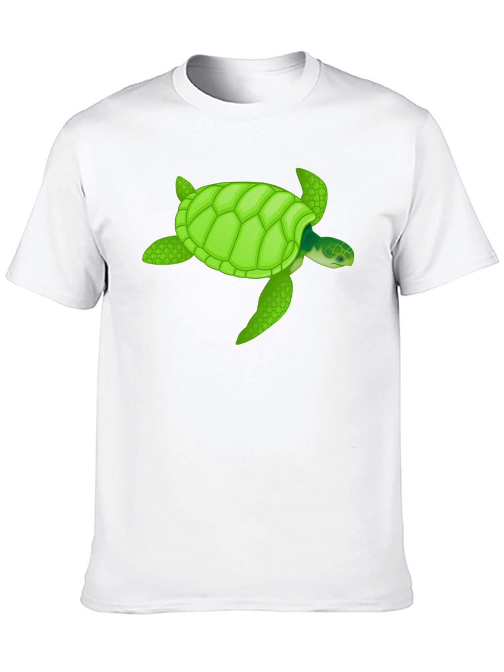 Sea Turtle Graphic T-Shirt - Black Cotton Tee