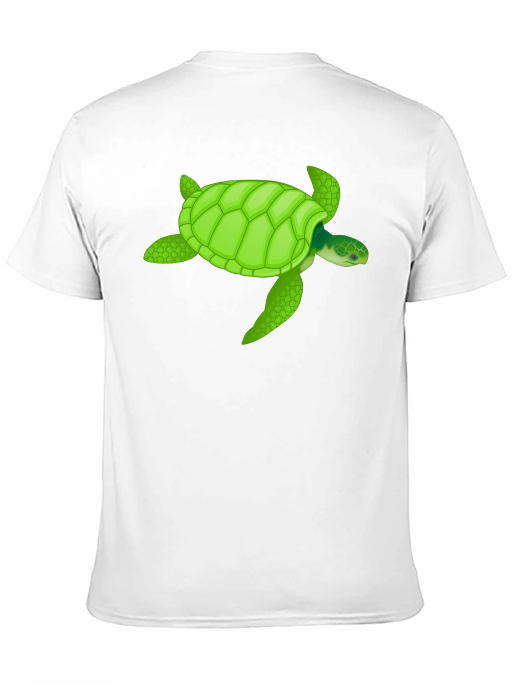 Sea Turtle Graphic T-Shirt - Black Cotton Tee