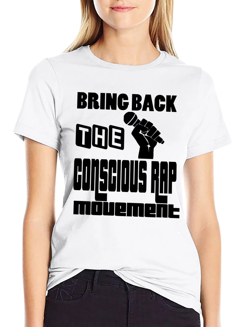 Conscious Rap Movement Graphic T-Shirt