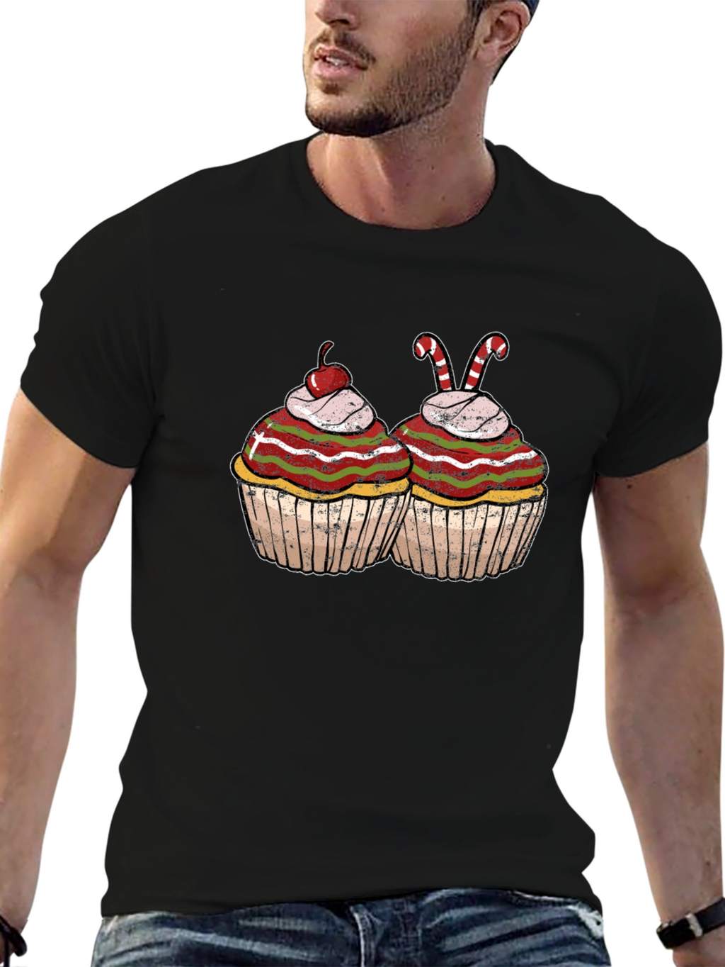 Christmas Cupcakes T-Shirt