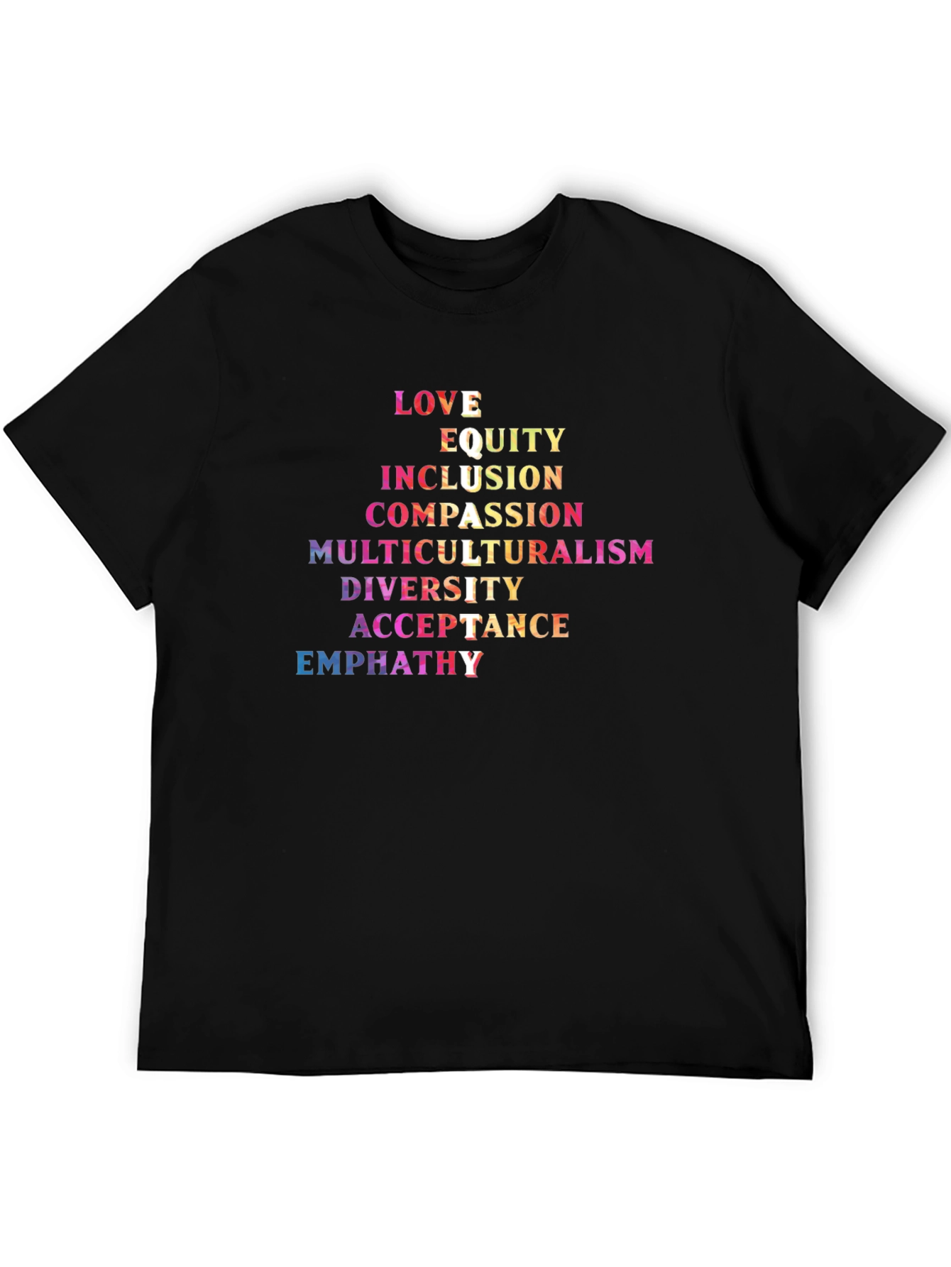 Love Equity Inclusion Equality T-Shirt