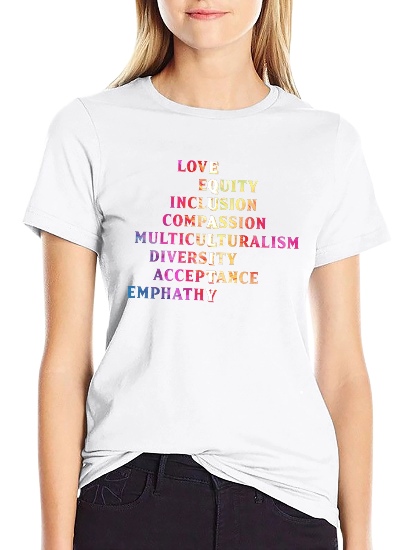Love Equity Inclusion Equality T-Shirt