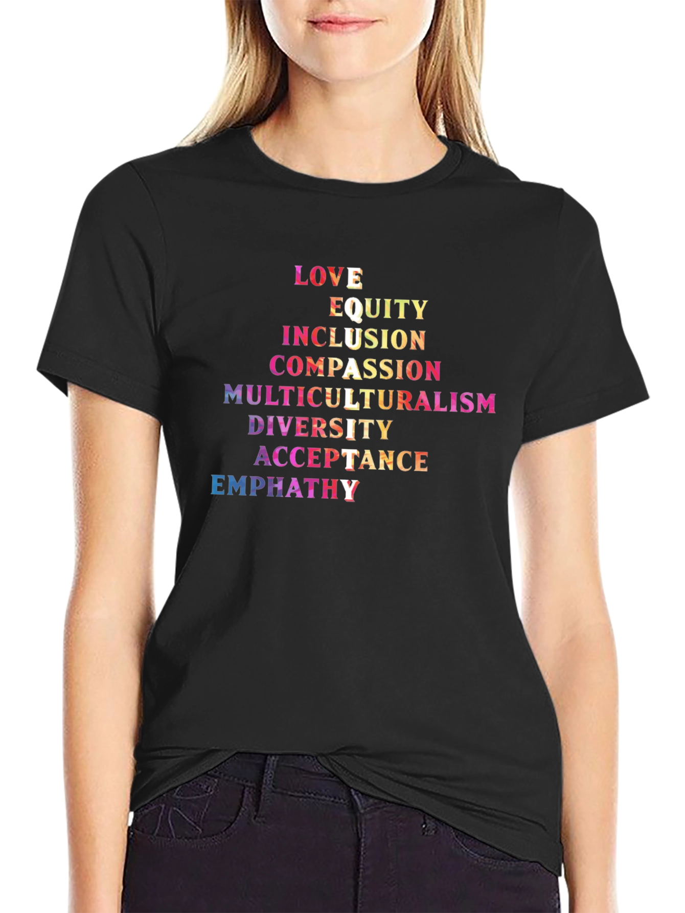Love Equity Inclusion Equality T-Shirt