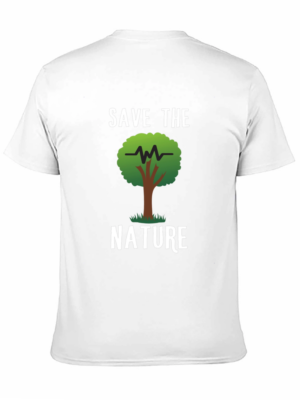 Save The Nature Graphic Print T-Shirt