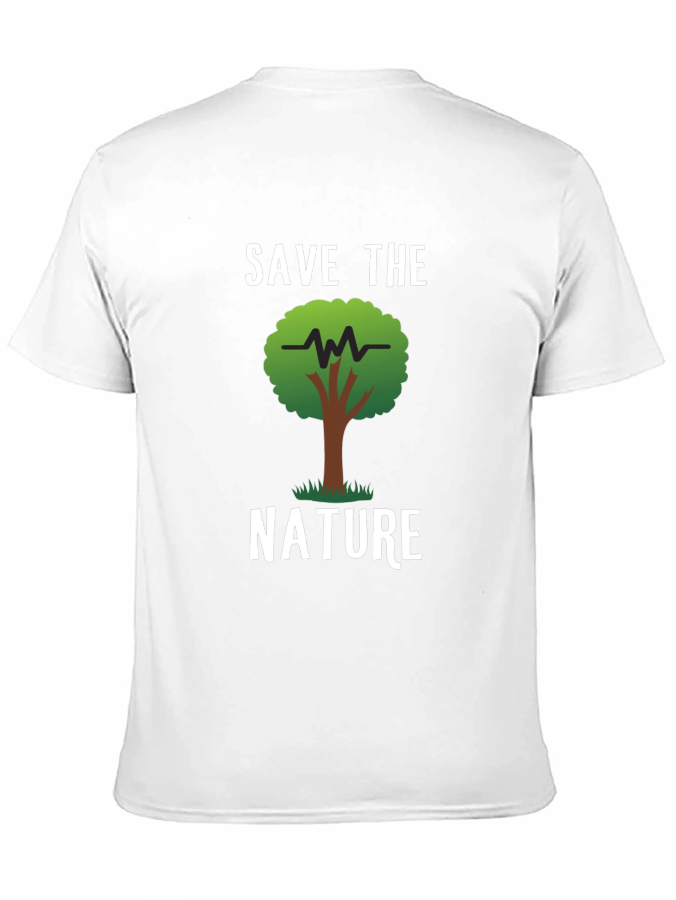 Save The Nature Graphic Print T-Shirt