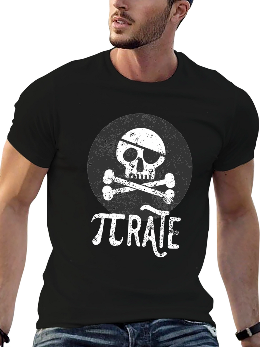 Pi-rate Funny Graphic T-Shirt
