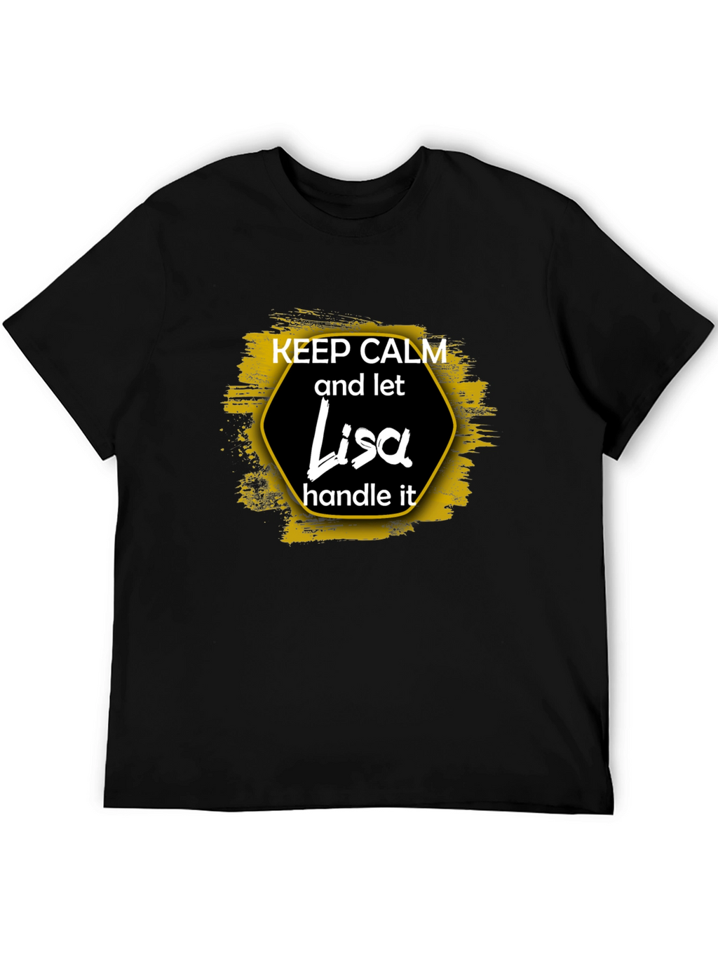Keep Calm Lisa T-Shirt Funny Personalized Gift