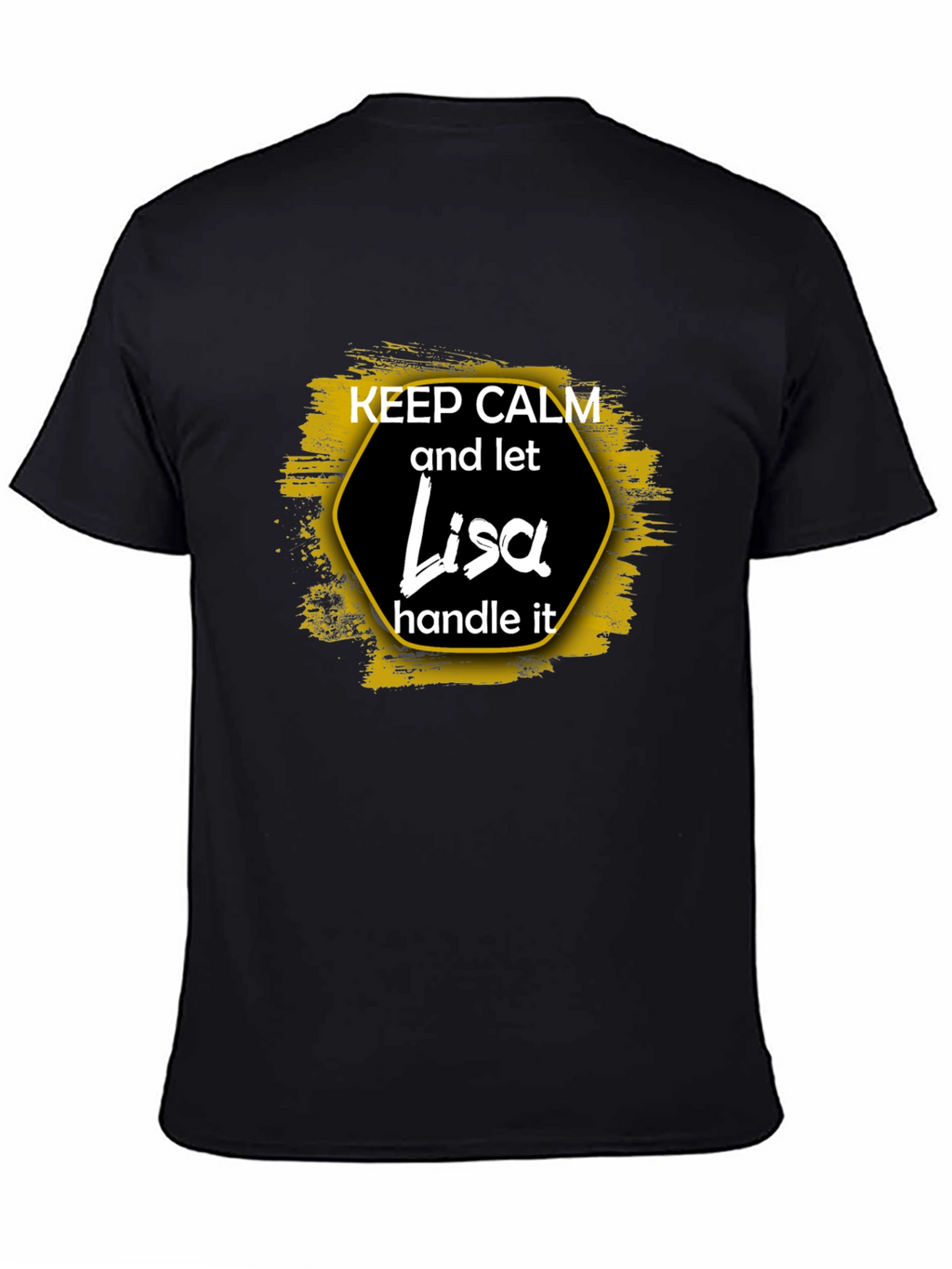 Keep Calm Lisa T-Shirt Funny Personalized Gift