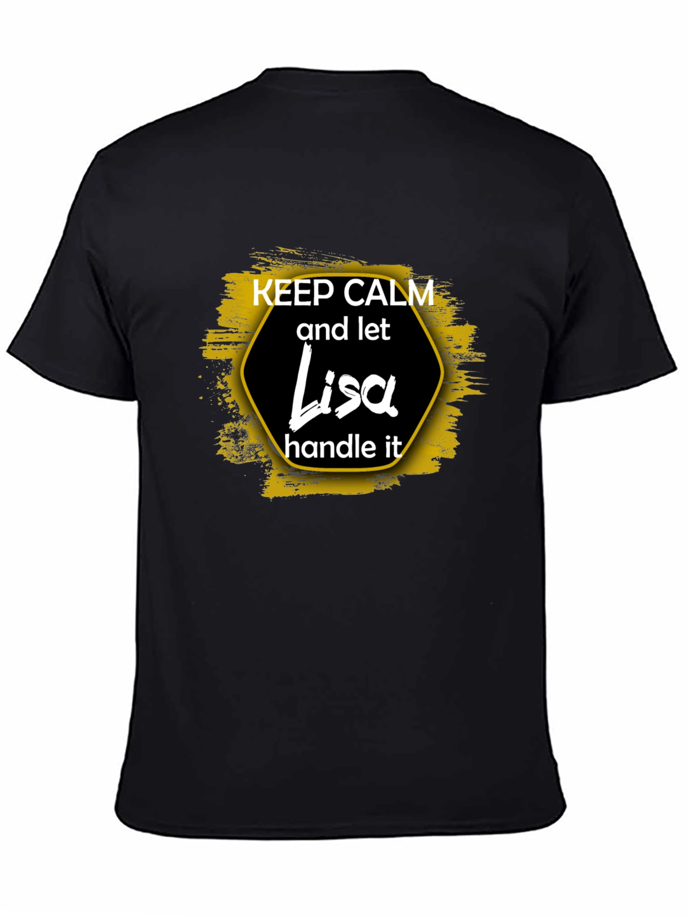 Keep Calm Lisa T-Shirt Funny Personalized Gift