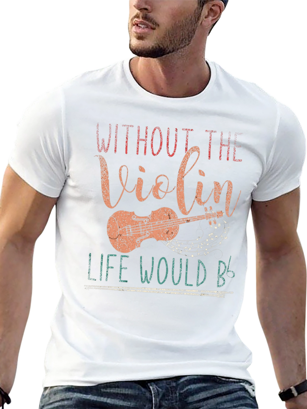 Without the Violin T-Shirt - Music Lover Tee