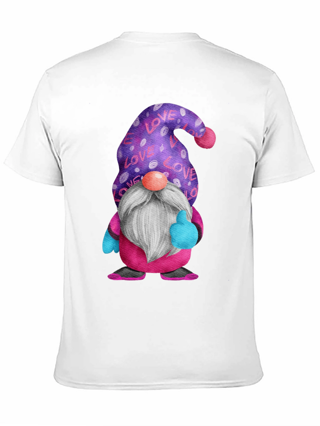 Love Gnome Graphic Tee - Fun Valentines Day Apparel