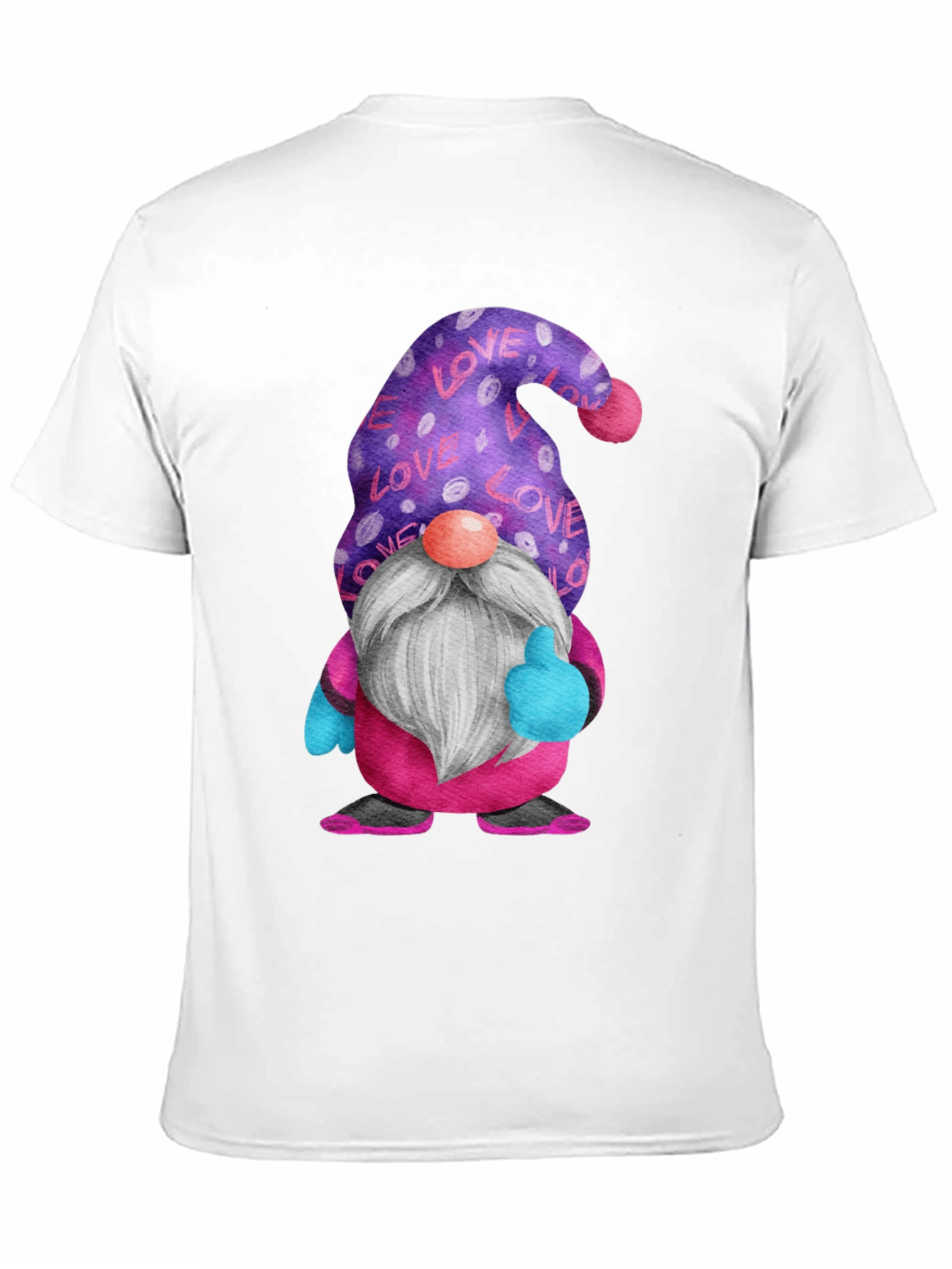 Love Gnome Graphic Tee - Fun Valentines Day Apparel