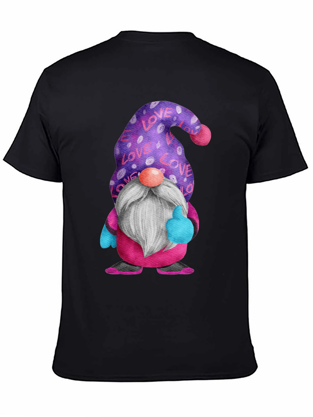 Love Gnome Graphic Tee - Fun Valentines Day Apparel