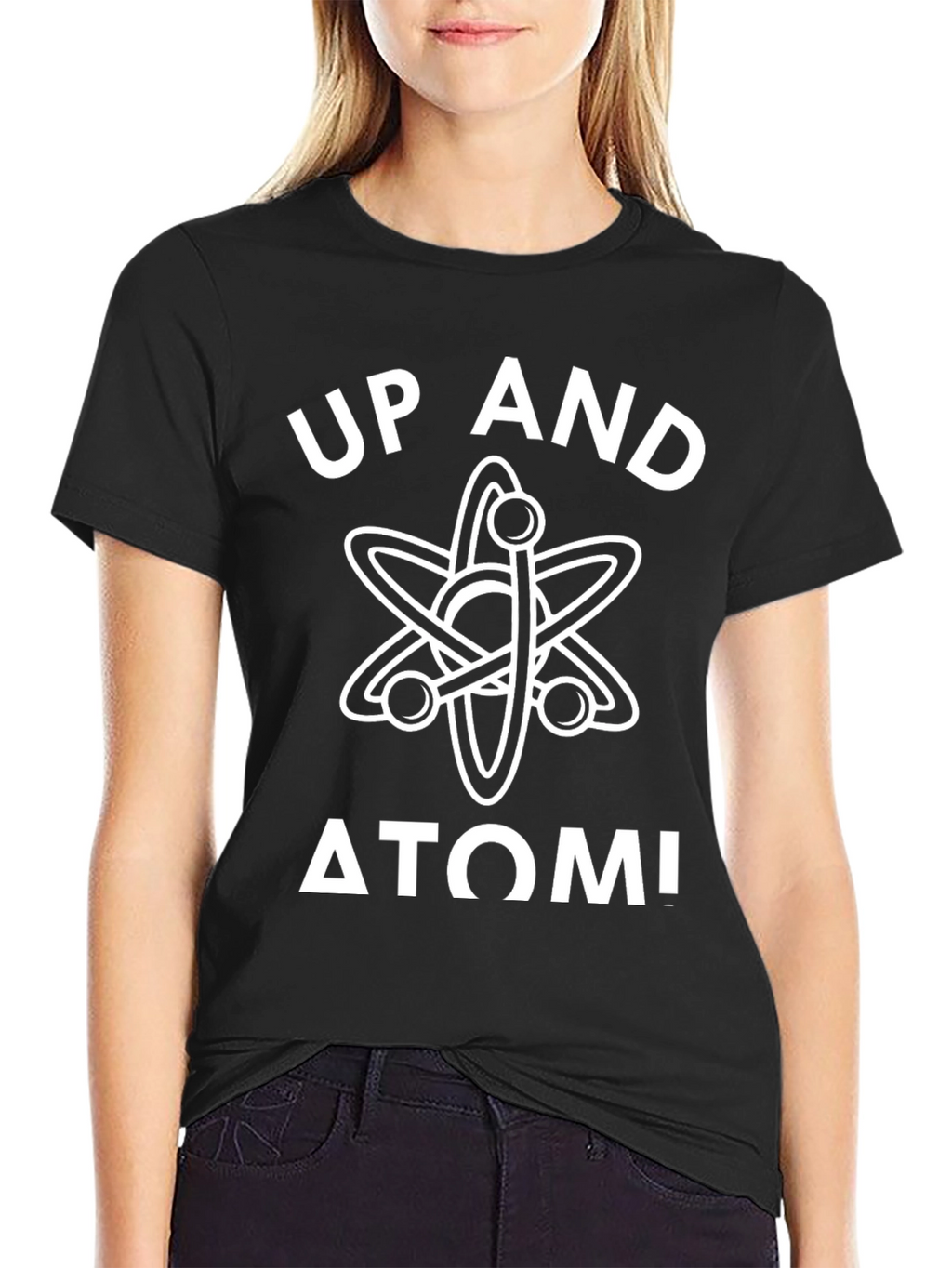 Up and Atom! Science Pun T-Shirt