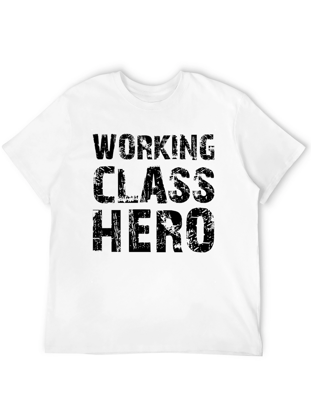 Working Class Hero T-Shirt - Black