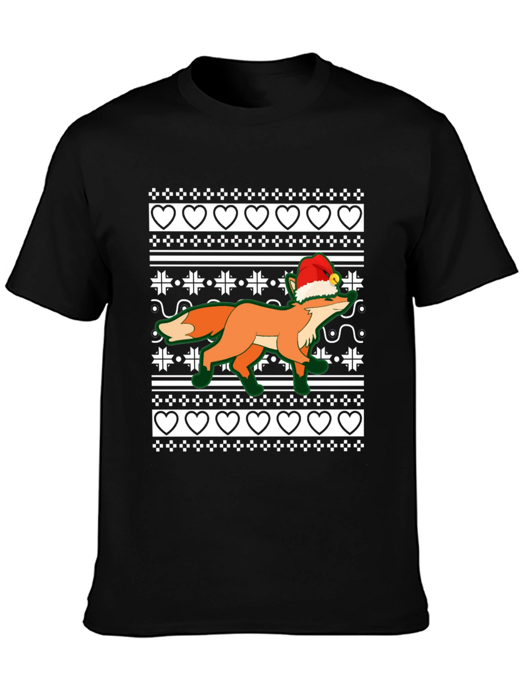 Festive Fox Christmas T-Shirt