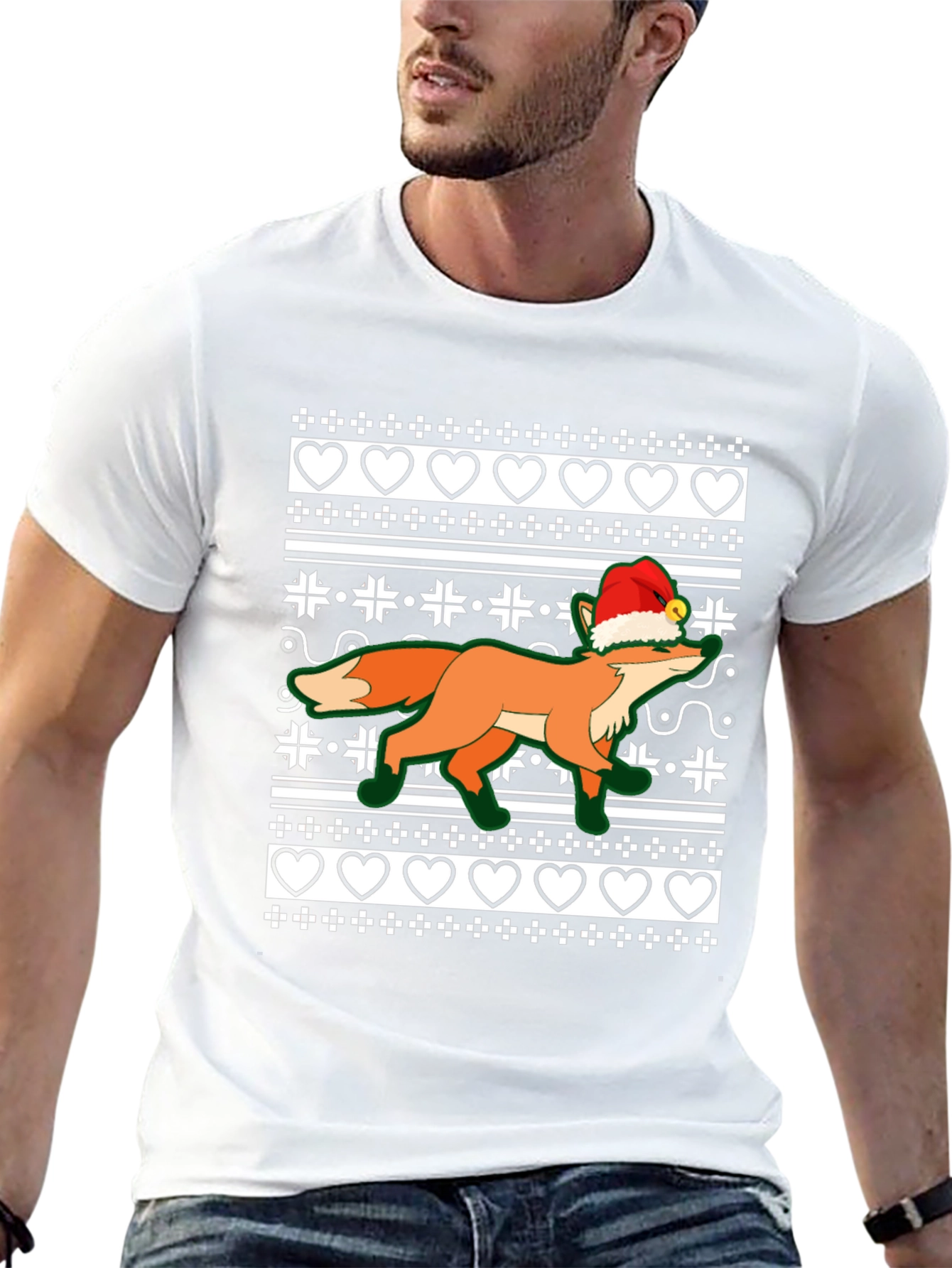 Festive Fox Christmas T-Shirt