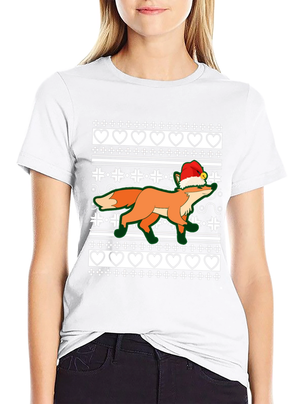 Festive Fox Christmas T-Shirt