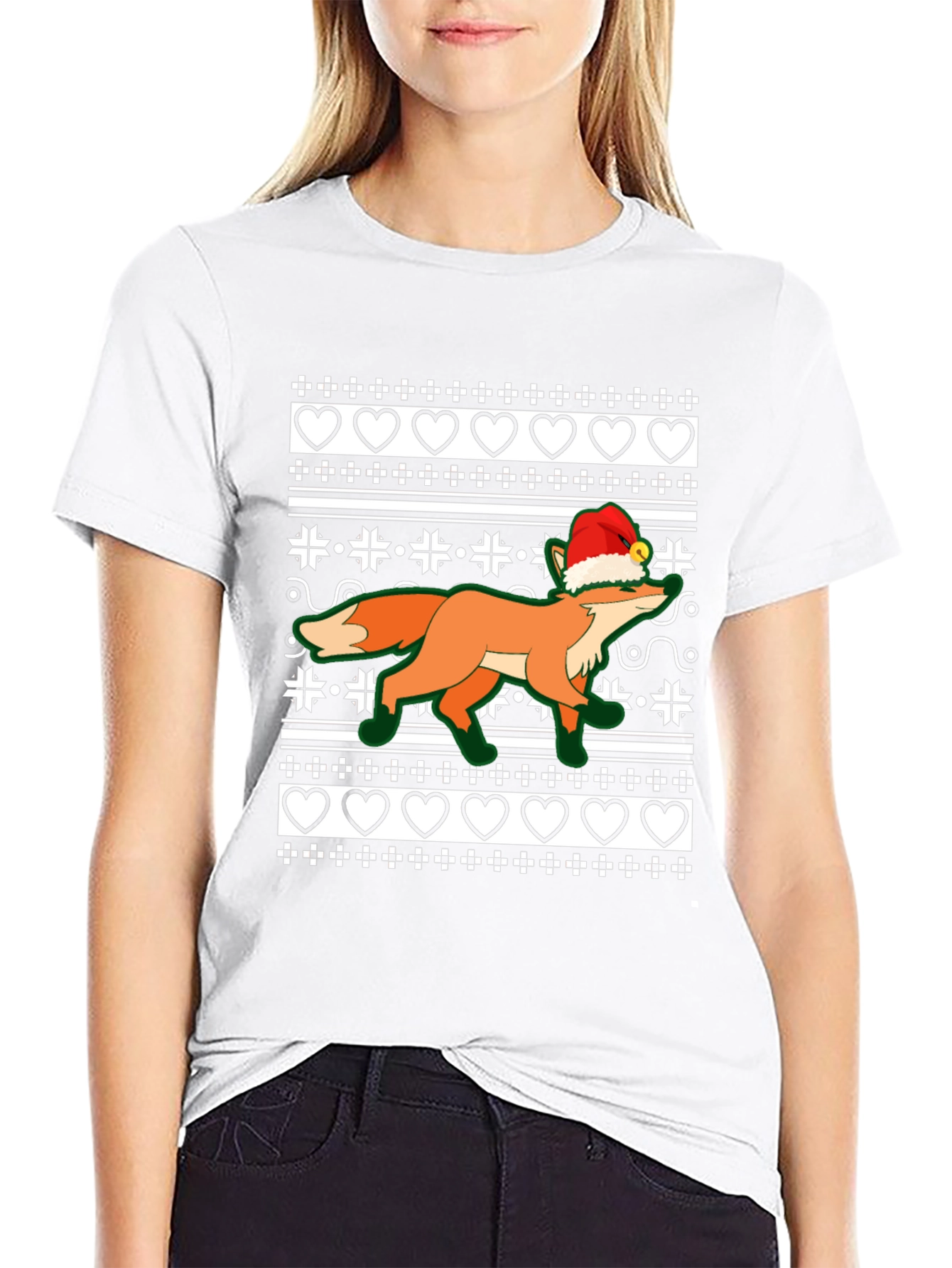 Festive Fox Christmas T-Shirt