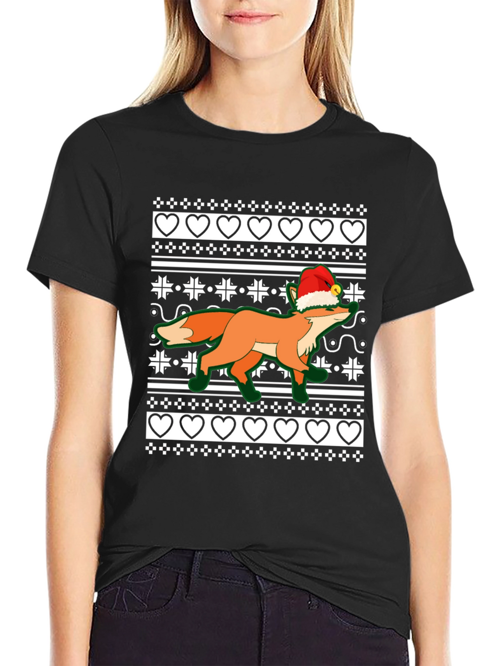 Festive Fox Christmas T-Shirt