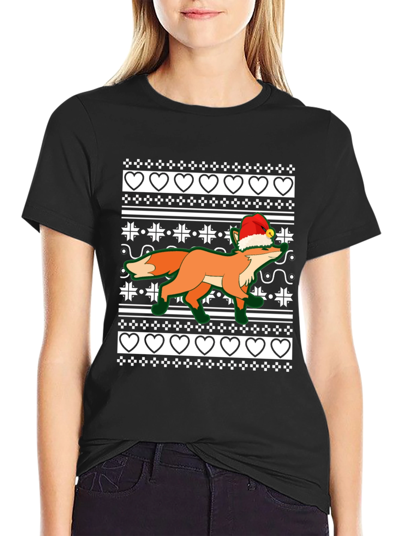 Festive Fox Christmas T-Shirt