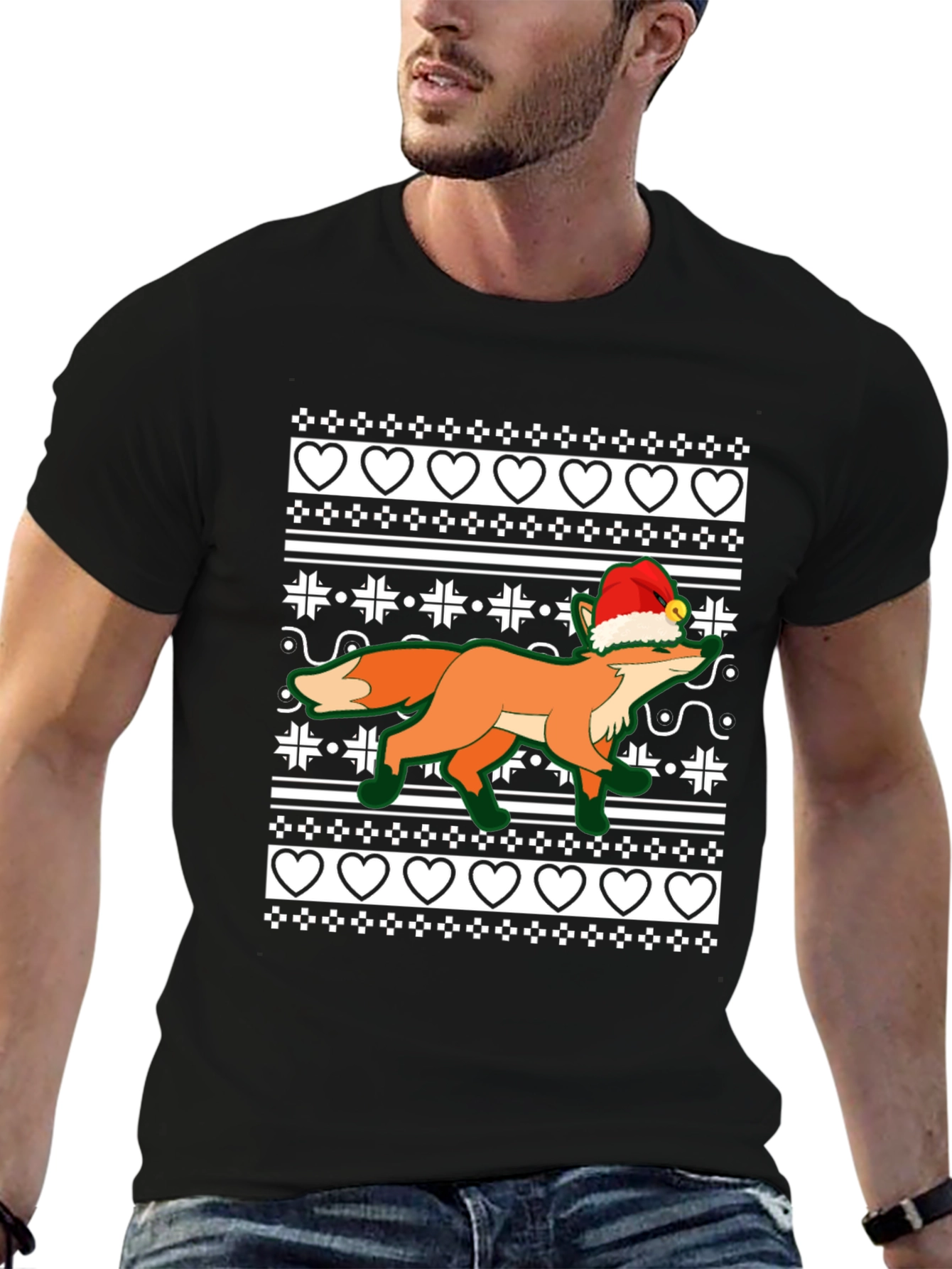 Festive Fox Christmas T-Shirt