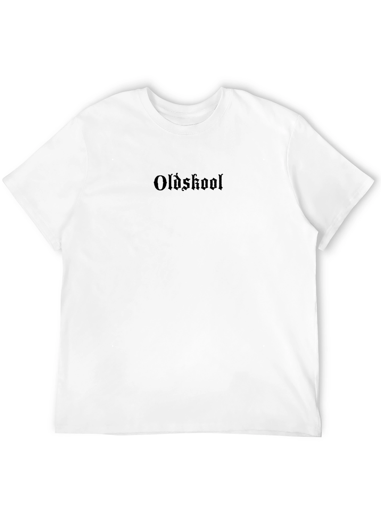 Oldskool Black Graphic T-Shirt