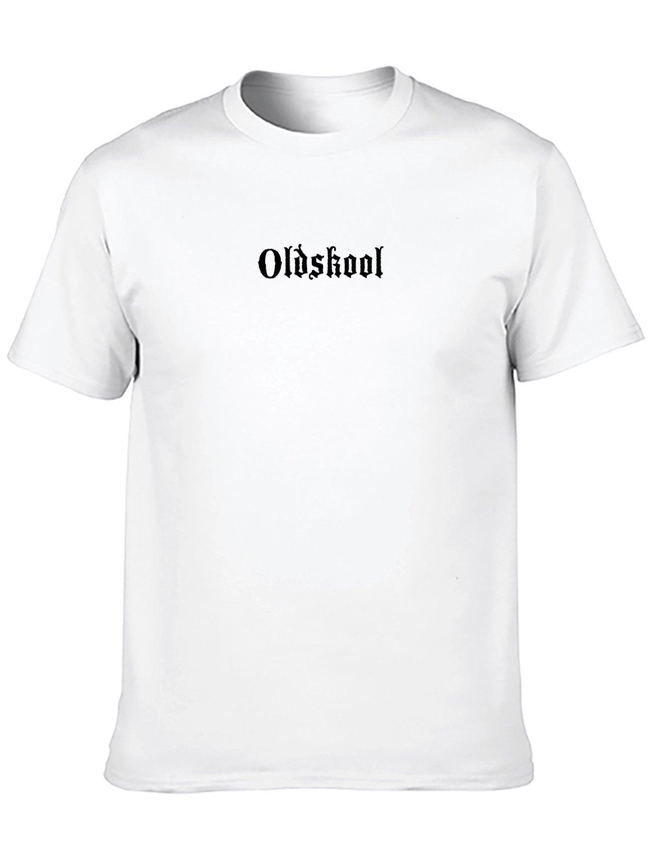 Oldskool Black Graphic T-Shirt