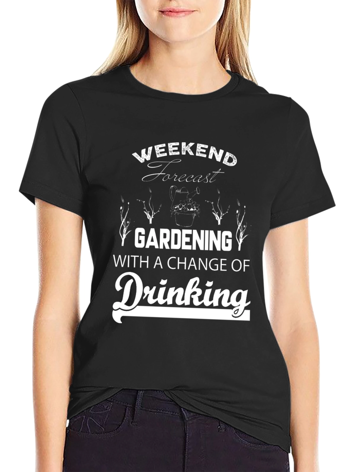 Gardening & Drinking T-Shirt