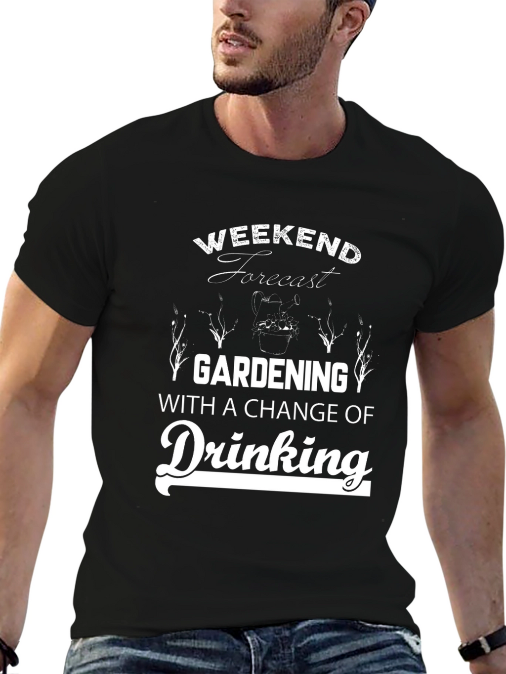 Gardening & Drinking T-Shirt