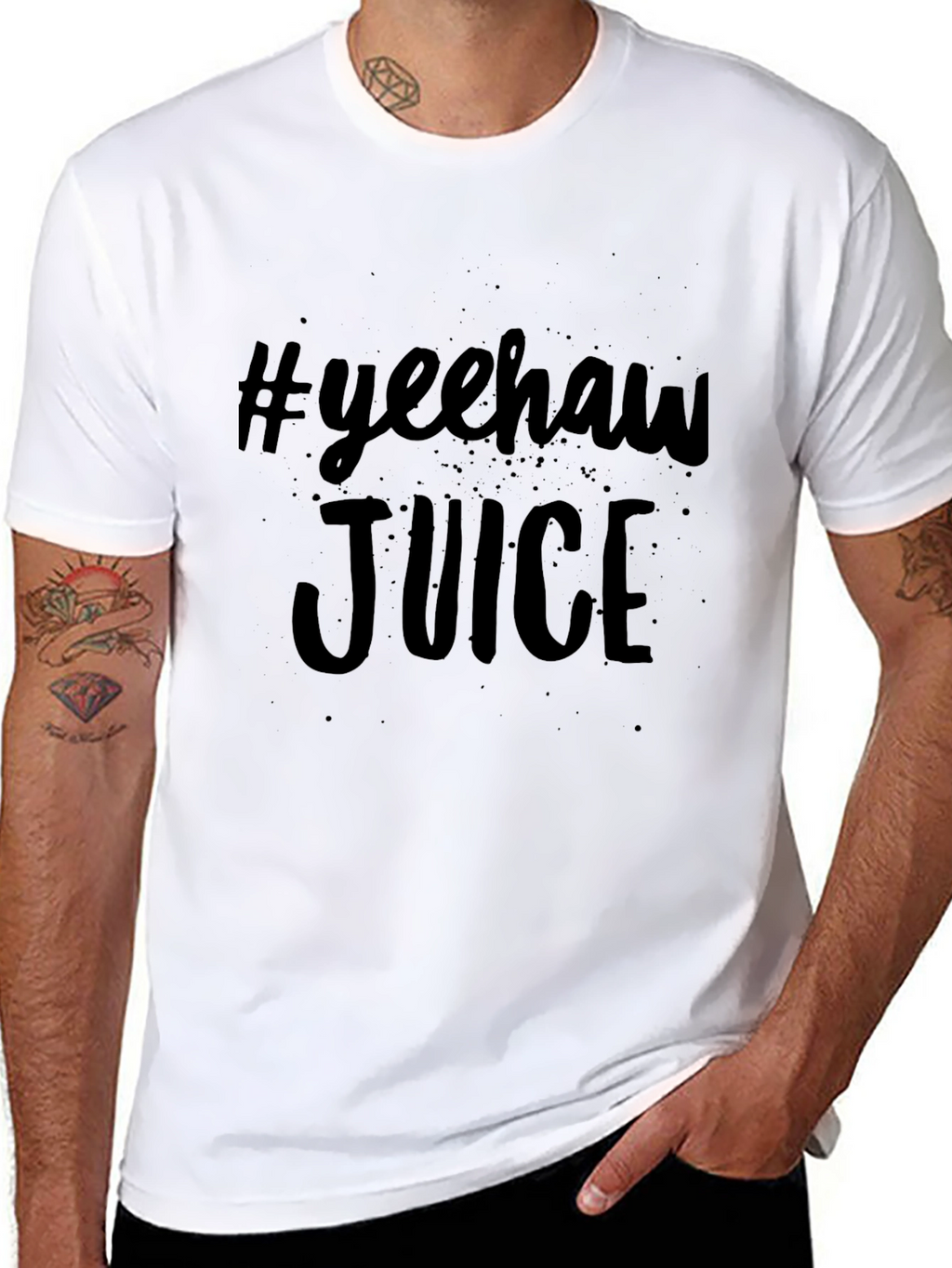 #Yeehaw Juice Graphic T-Shirt - Soft Cotton Tee
