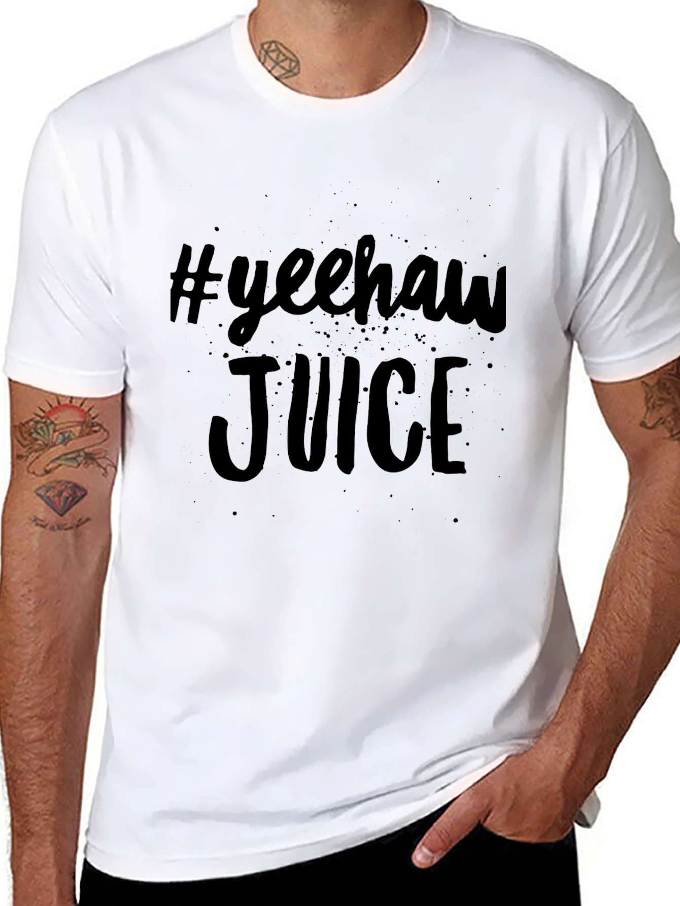 #Yeehaw Juice Graphic T-Shirt - Soft Cotton Tee