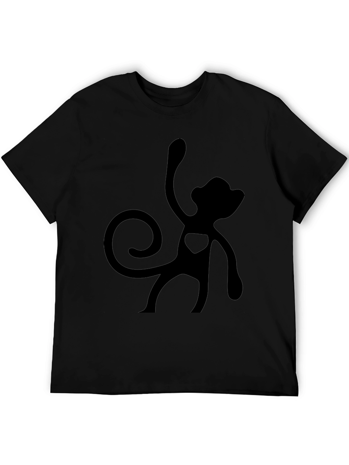 Black Monkey Graphic Tee - Fun & Stylish