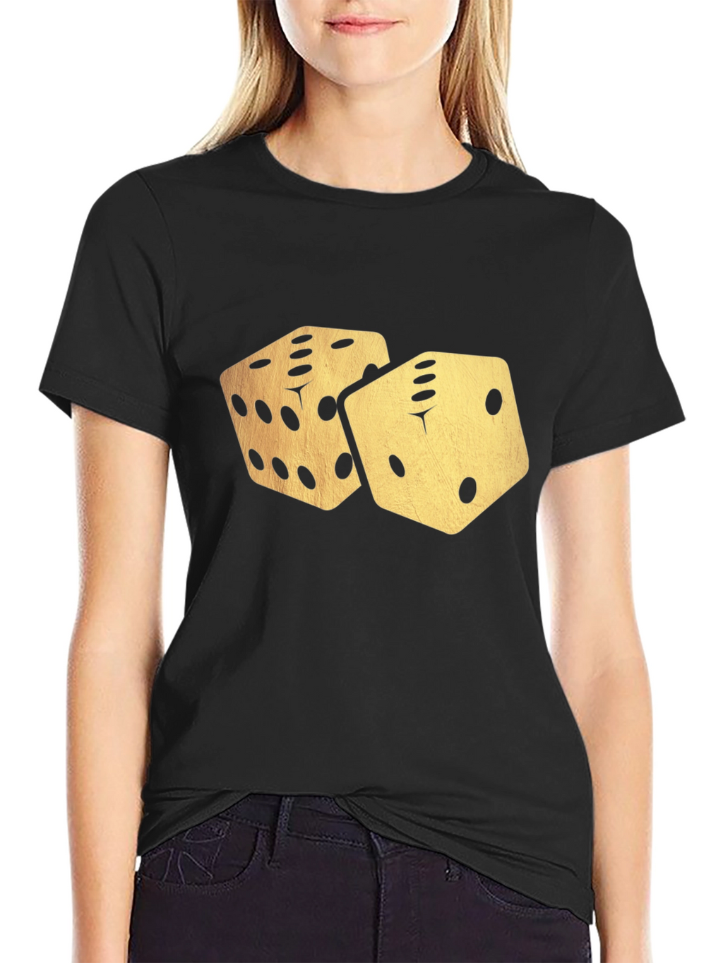 Dice Graphic T-Shirt - Lucky Roll Design