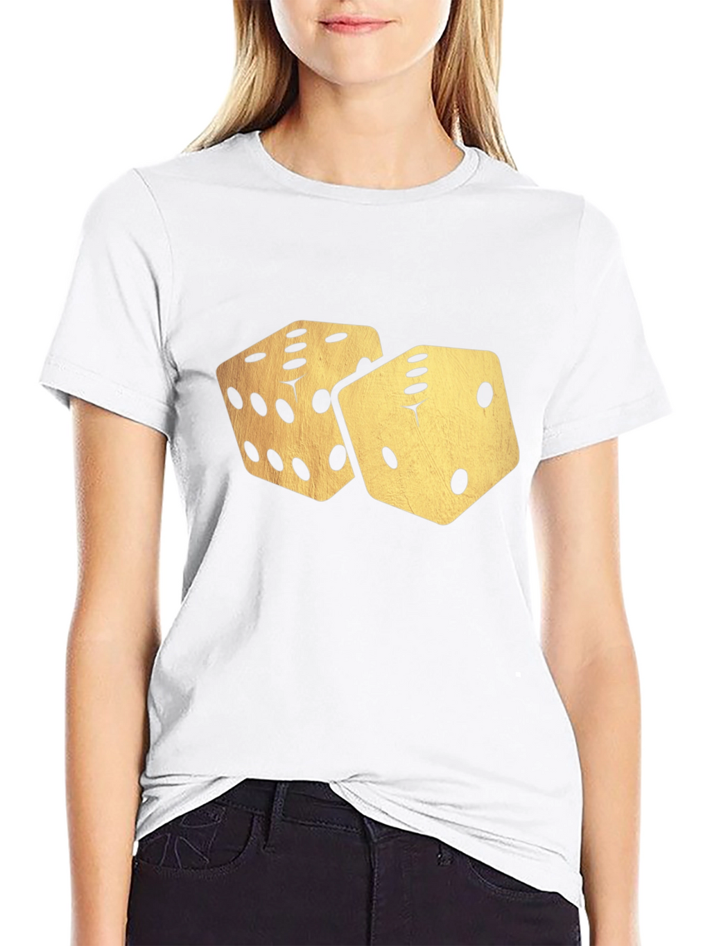 Dice Graphic T-Shirt - Lucky Roll Design