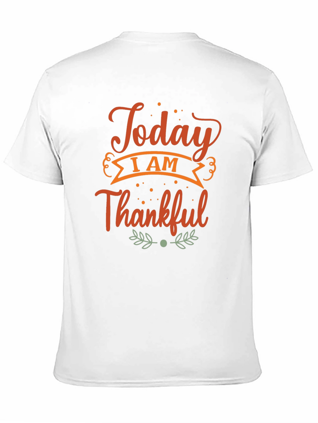 Today I Am Thankful Black T-Shirt