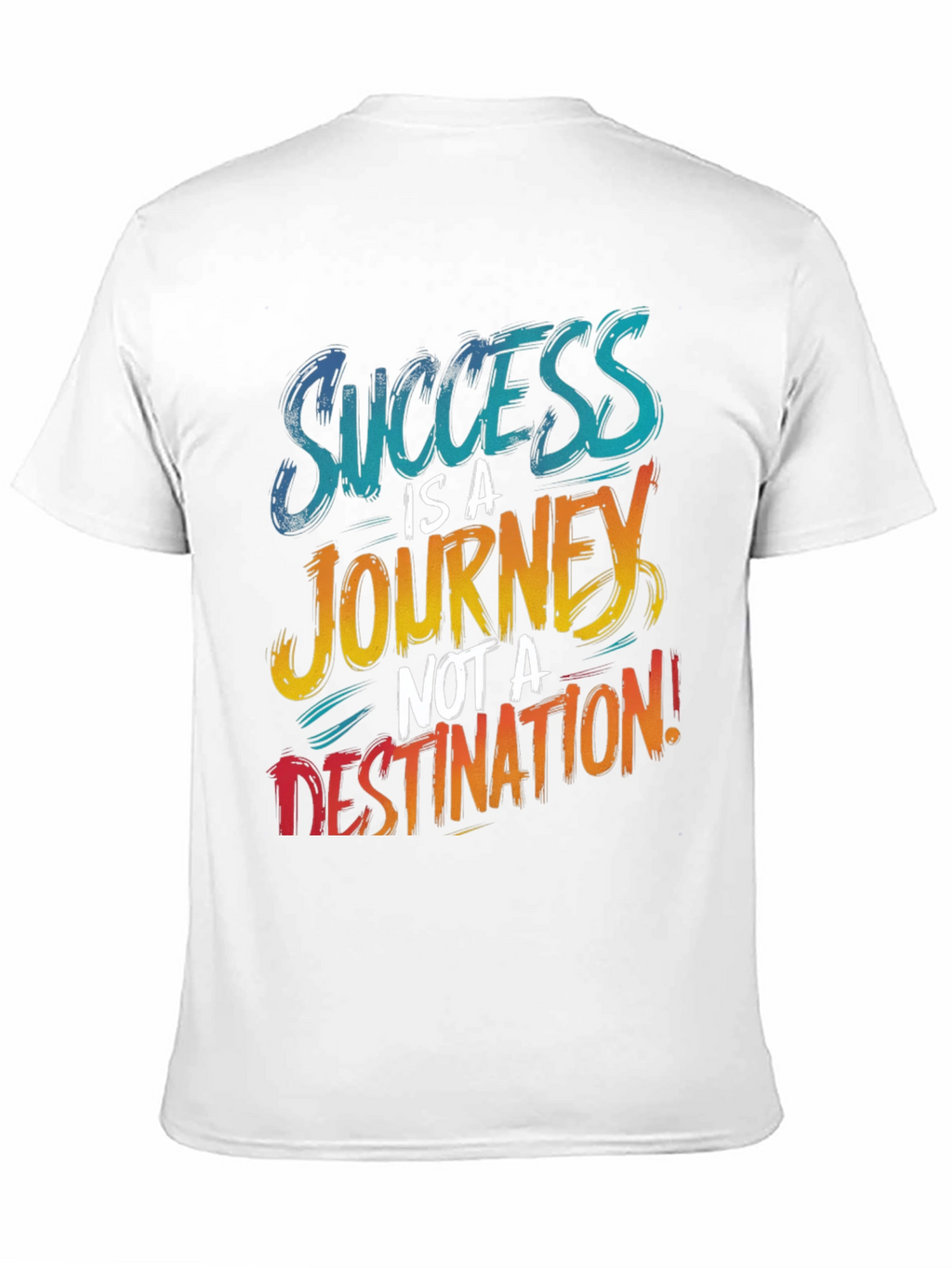 Success Journey Graphic Print T-Shirt