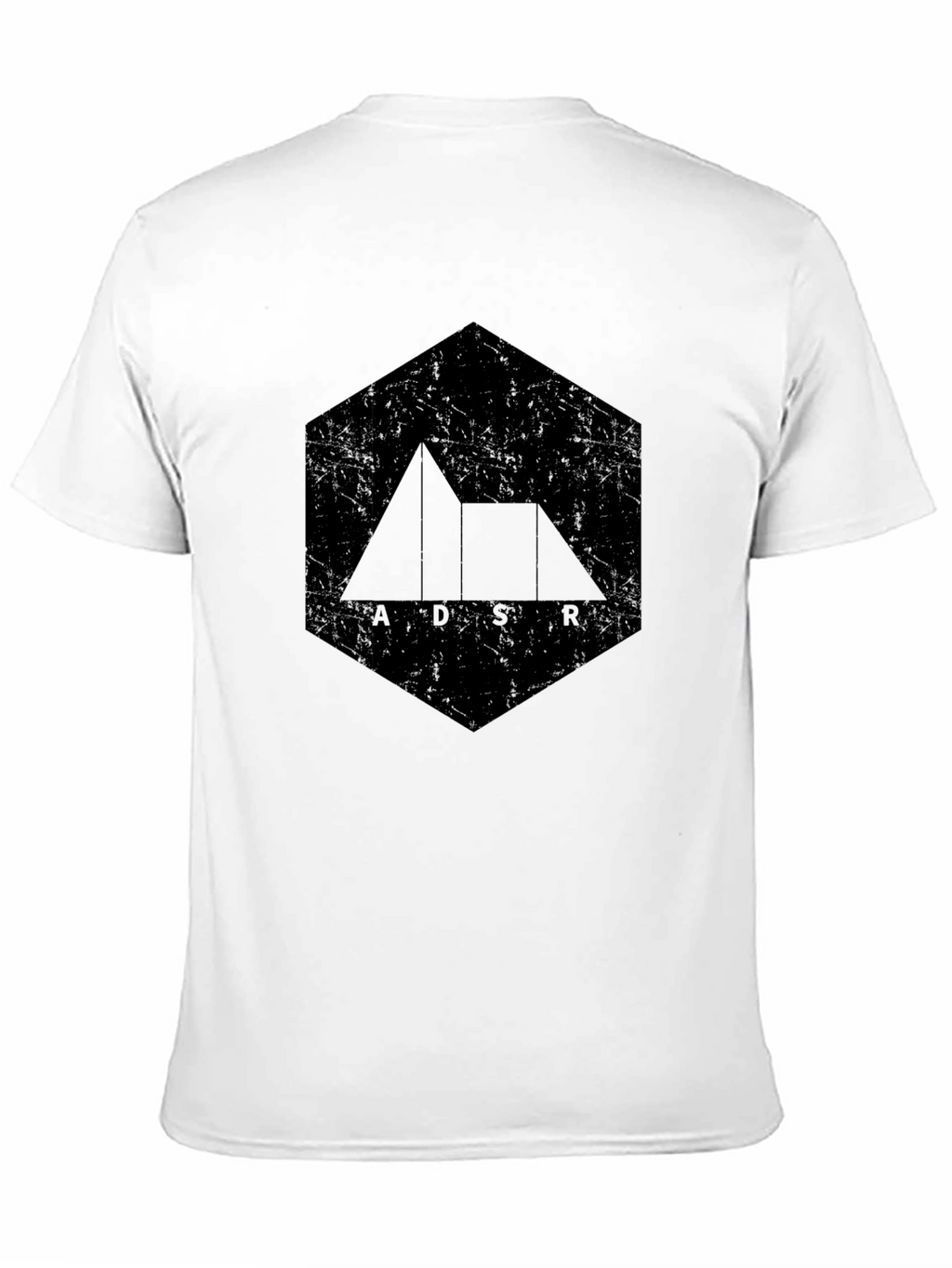 ADSR Synth Black Tee - Unique Music Producer Shirt