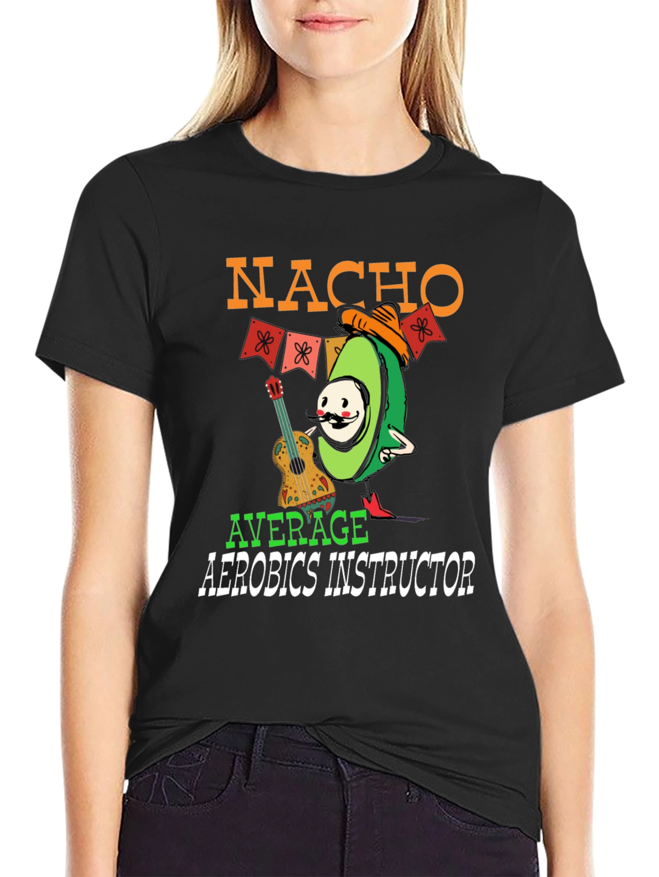 Nacho Average Aerobics Instructor T-Shirt
