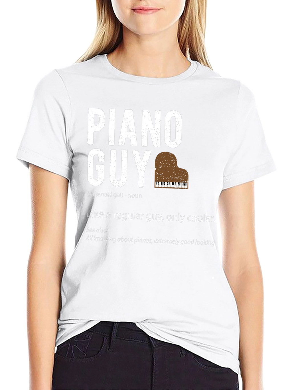 Piano Guy T-Shirt - Musician Definition Tee