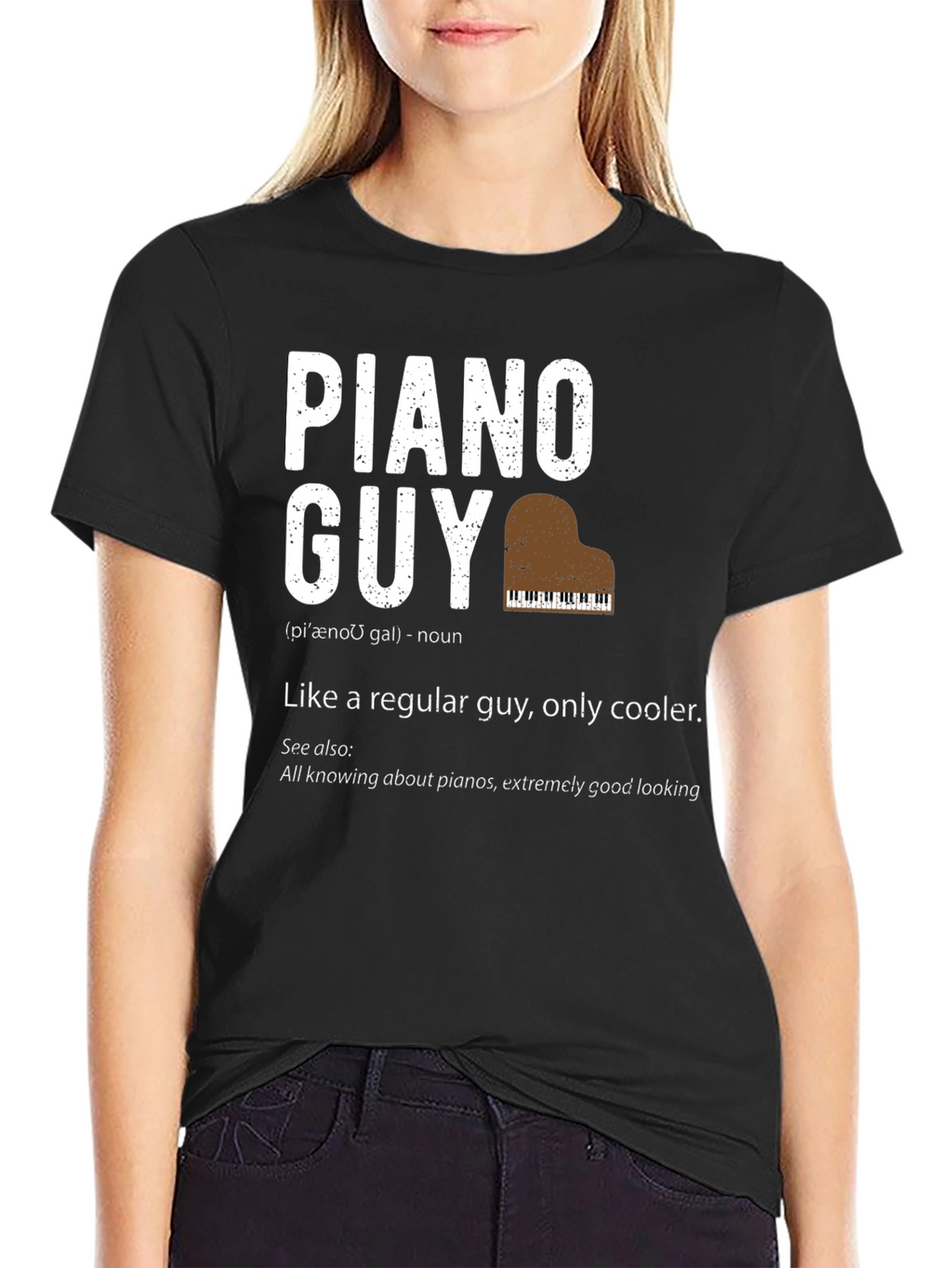 Piano Guy T-Shirt - Musician Definition Tee