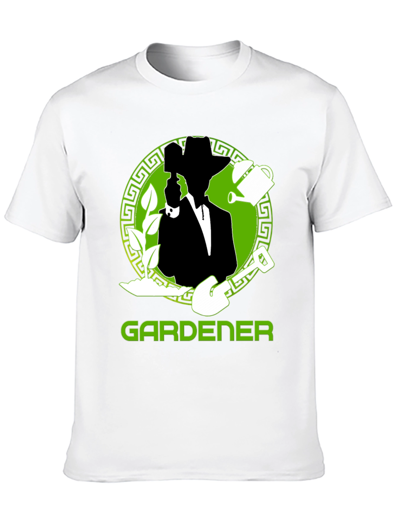 Gardener T-Shirt: Green Graphic Tee for Garden Lovers