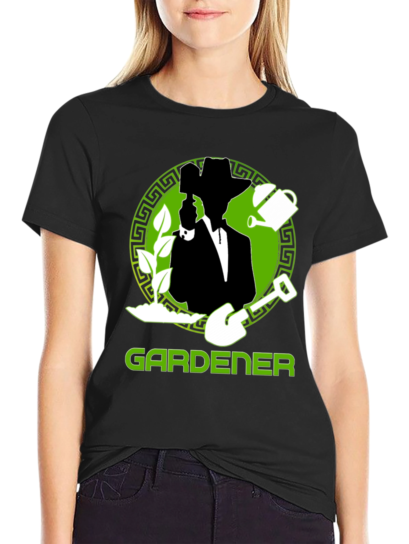 Gardener T-Shirt: Green Graphic Tee for Garden Lovers