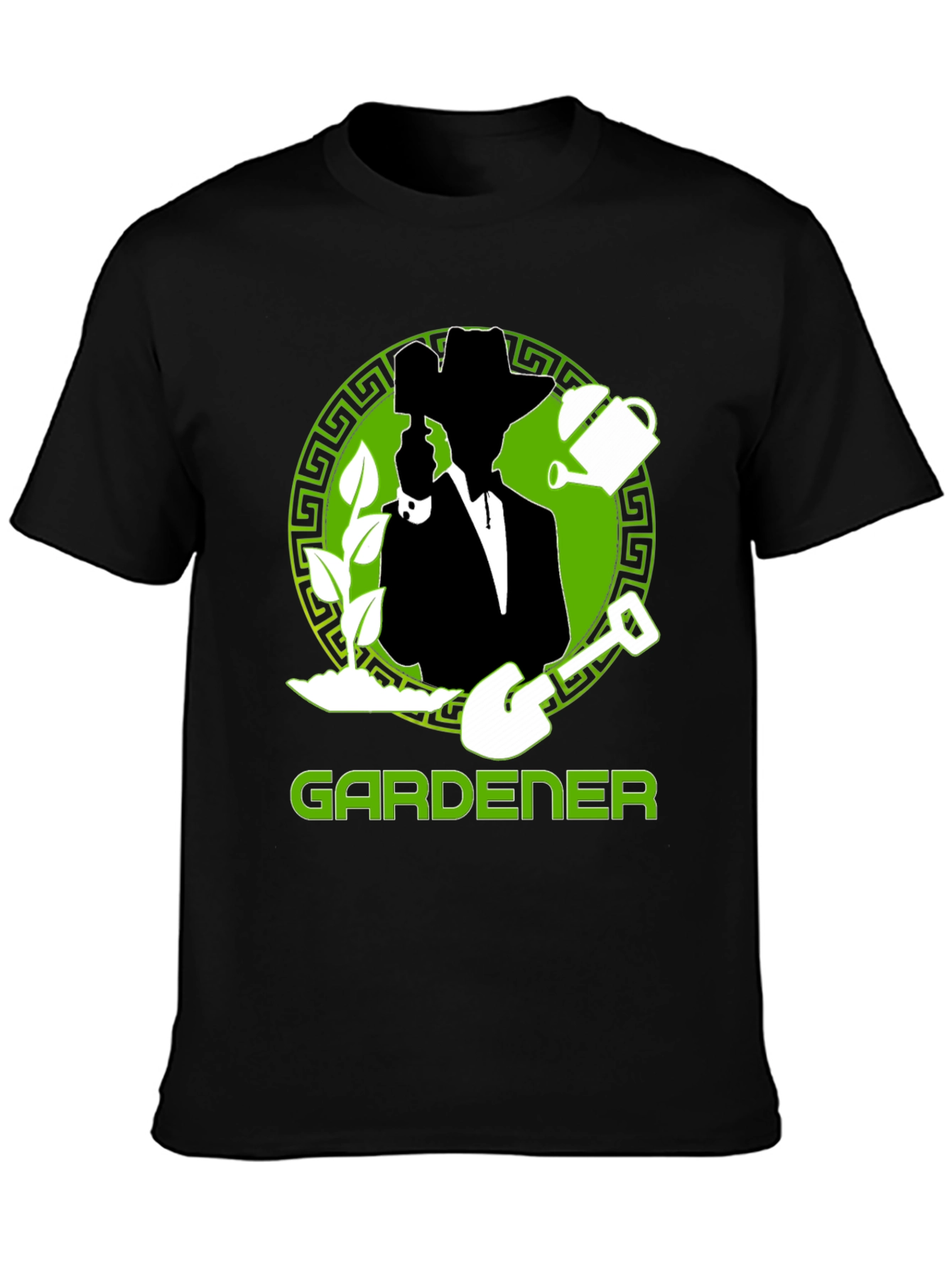 Gardener T-Shirt: Green Graphic Tee for Garden Lovers