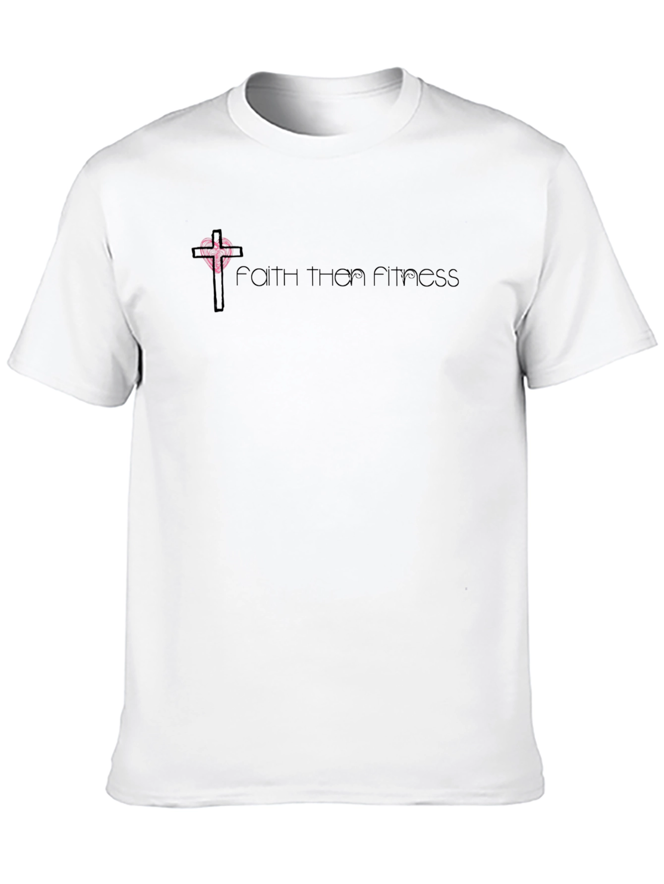 Faith Then Fitness Black T-Shirt