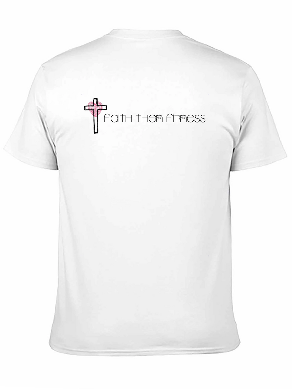 Faith Then Fitness Black T-Shirt