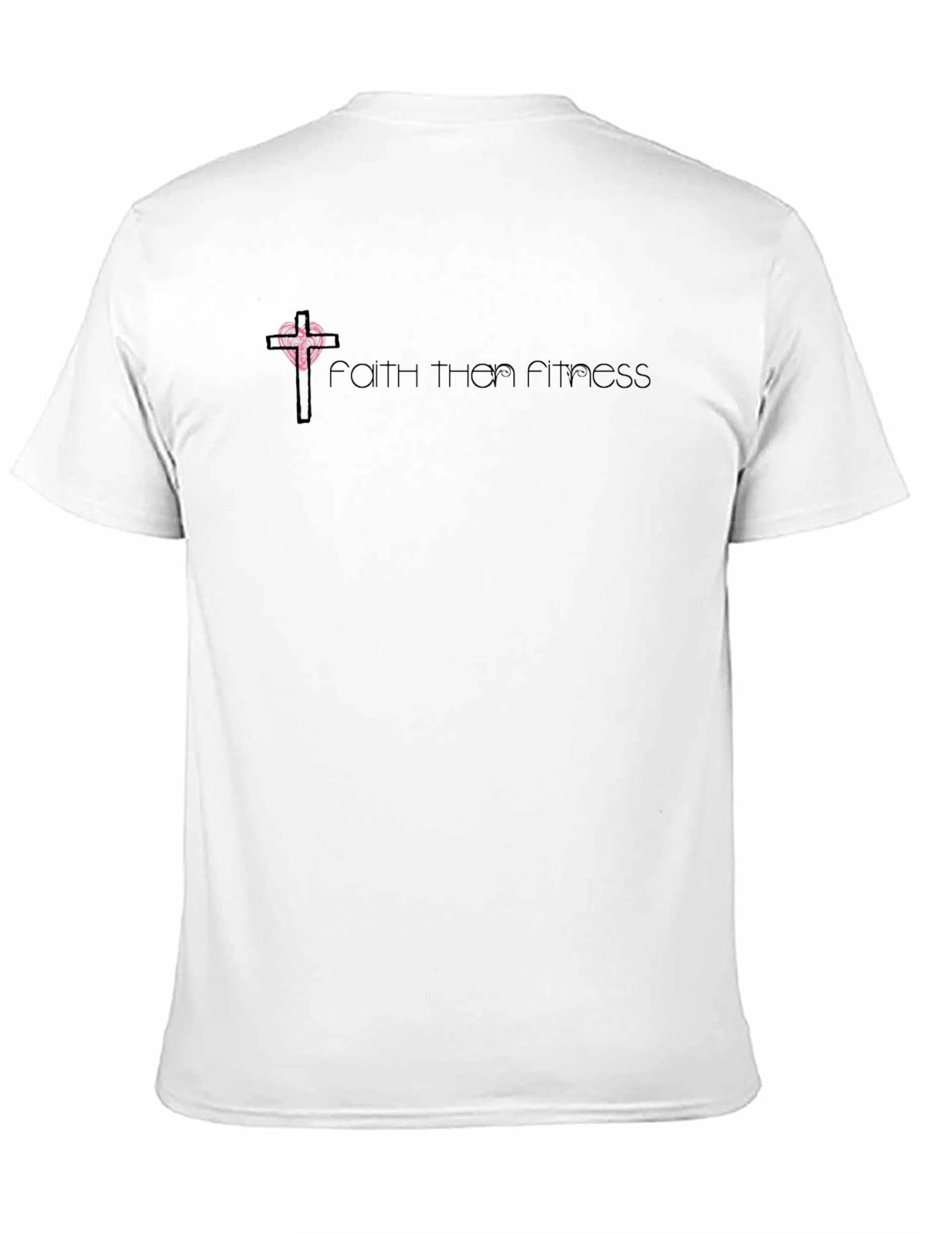 Faith Then Fitness Black T-Shirt