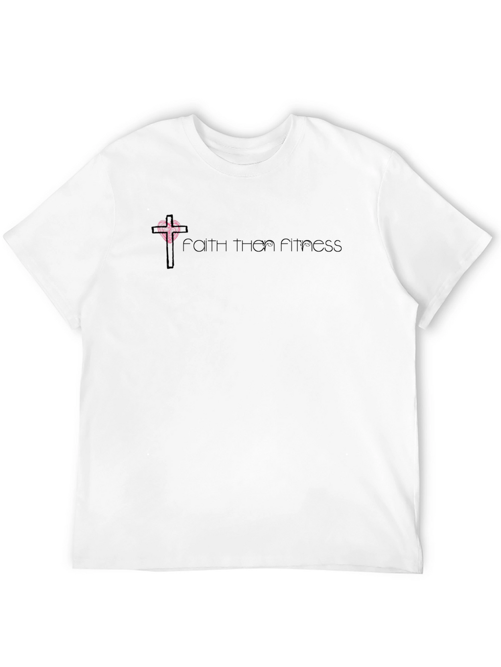 Faith Then Fitness Black T-Shirt