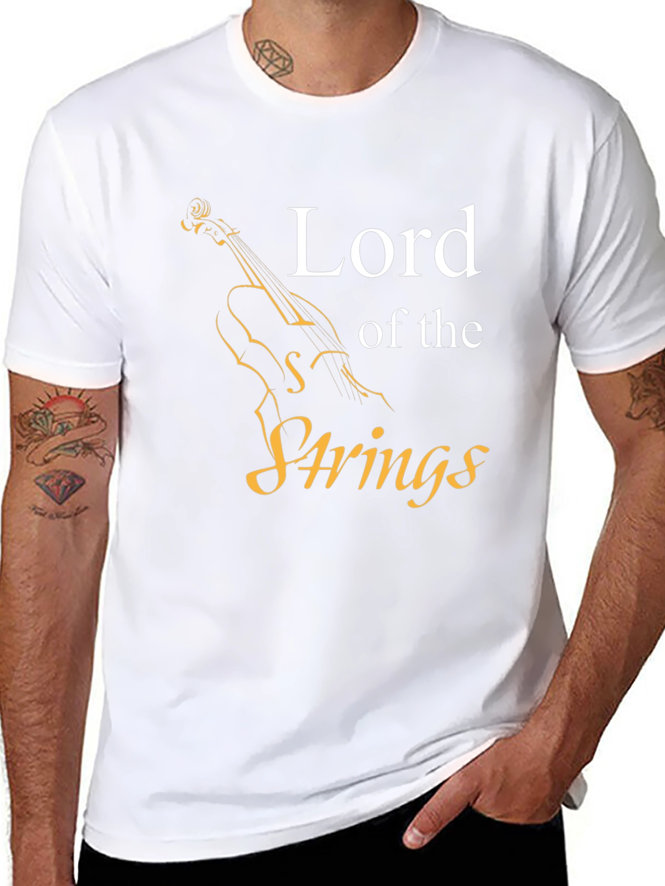 Lord of the Strings T-Shirt - Musician Apparel