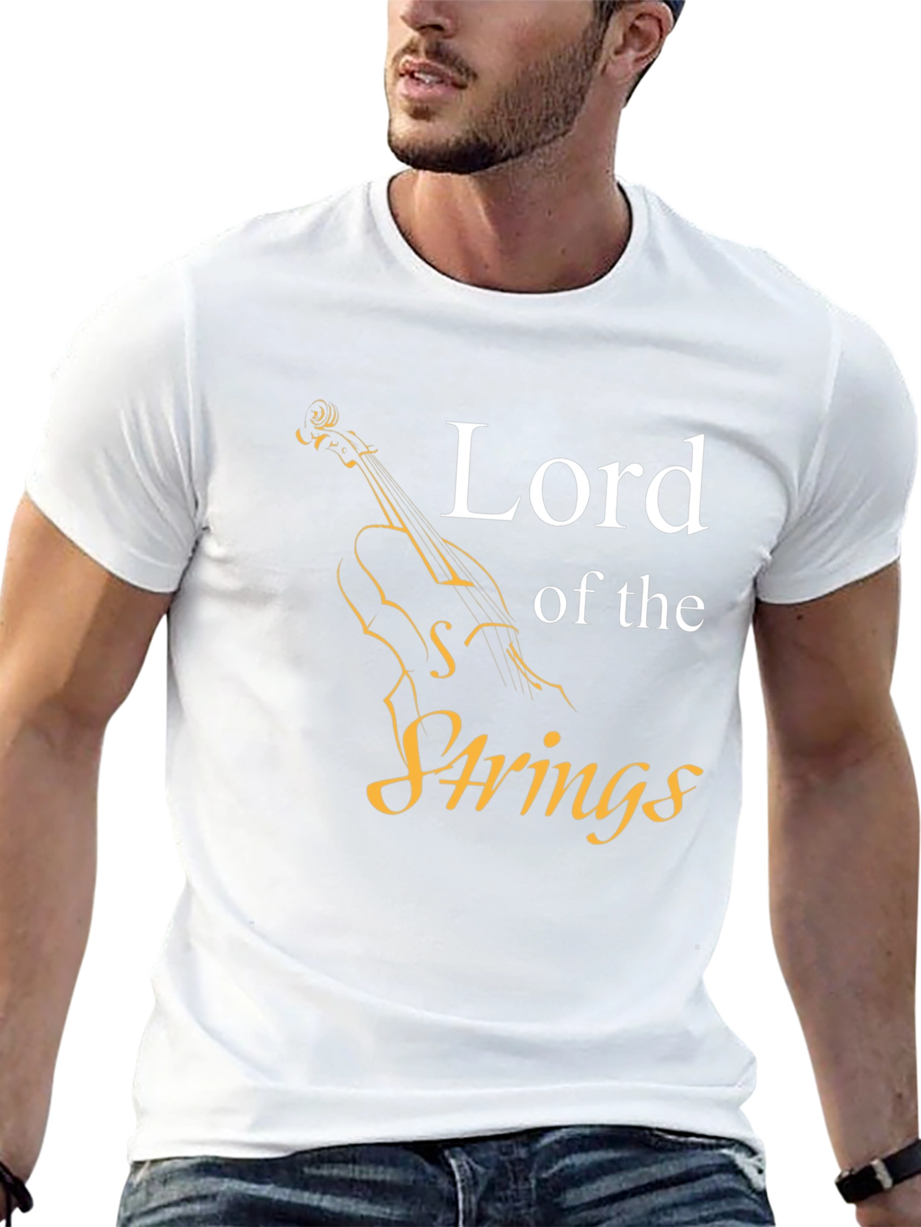 Lord of the Strings T-Shirt - Musician Apparel